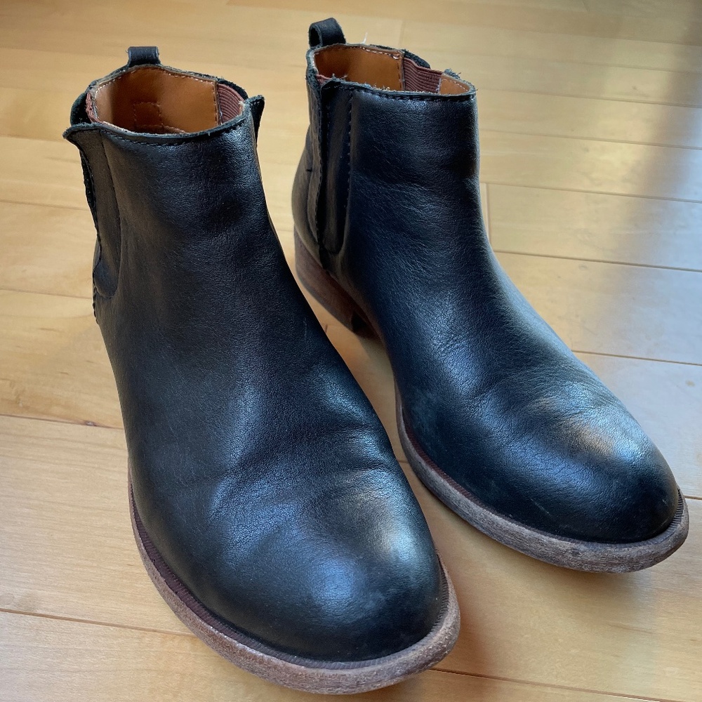 Kork-Ease Velma Ankle Boot Black Size 6.5
